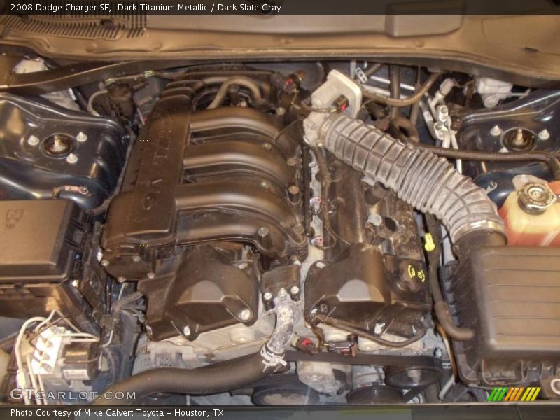 Dark Titanium Metallic / Dark Slate Gray 2008 Dodge Charger SE