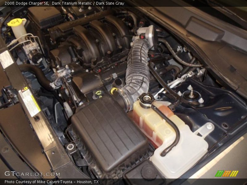 Dark Titanium Metallic / Dark Slate Gray 2008 Dodge Charger SE