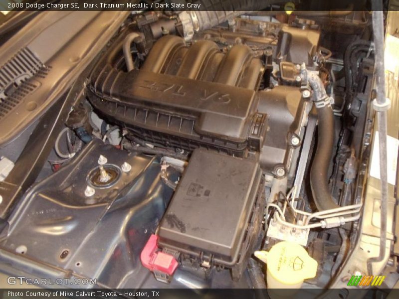 Dark Titanium Metallic / Dark Slate Gray 2008 Dodge Charger SE