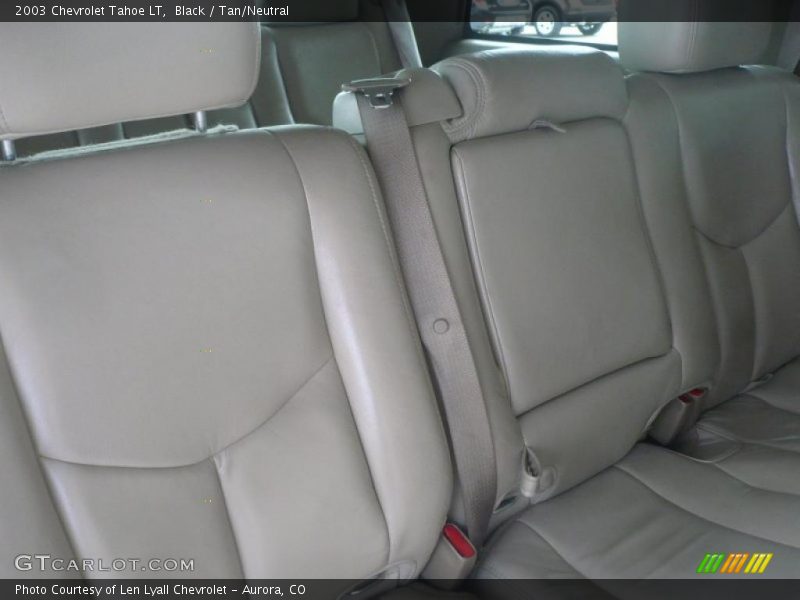 Black / Tan/Neutral 2003 Chevrolet Tahoe LT