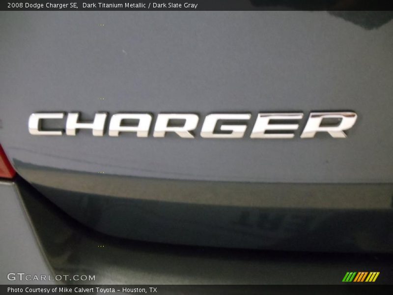 Dark Titanium Metallic / Dark Slate Gray 2008 Dodge Charger SE