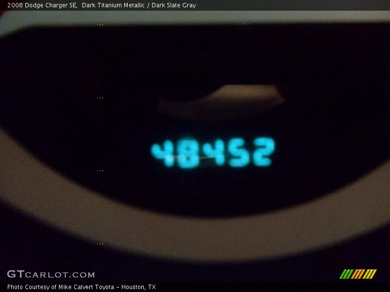 Dark Titanium Metallic / Dark Slate Gray 2008 Dodge Charger SE