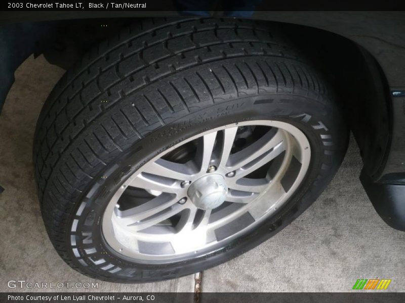 Black / Tan/Neutral 2003 Chevrolet Tahoe LT