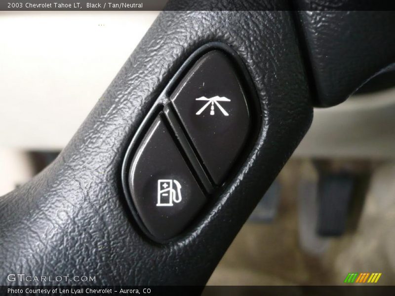 Black / Tan/Neutral 2003 Chevrolet Tahoe LT