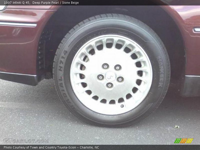Deep Purple Pearl / Stone Beige 1997 Infiniti Q 45