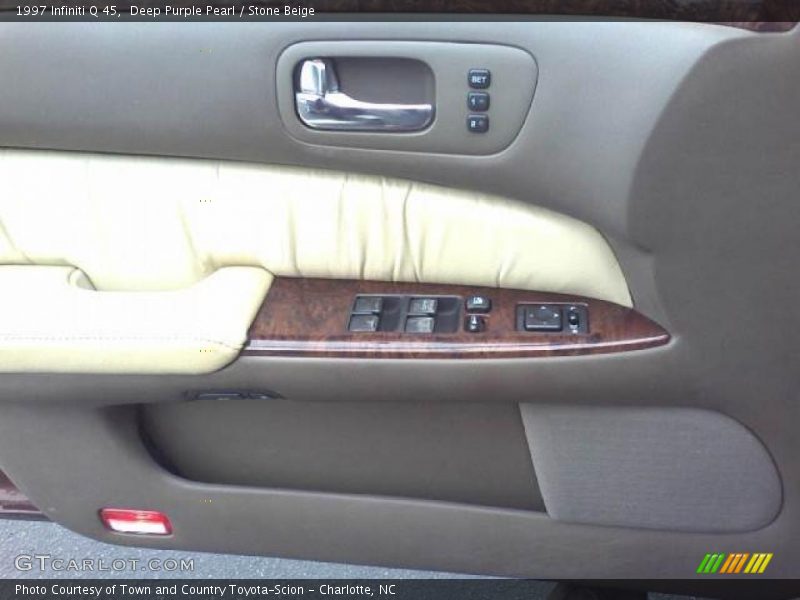 Deep Purple Pearl / Stone Beige 1997 Infiniti Q 45