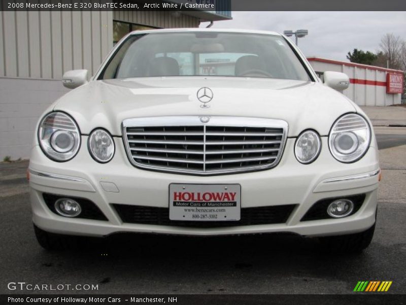 Arctic White / Cashmere 2008 Mercedes-Benz E 320 BlueTEC Sedan