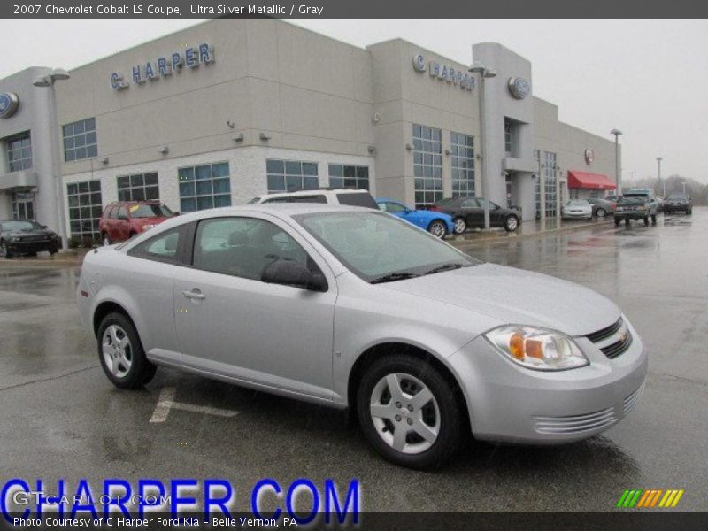 Ultra Silver Metallic / Gray 2007 Chevrolet Cobalt LS Coupe