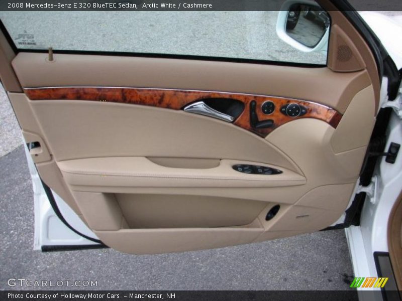 Arctic White / Cashmere 2008 Mercedes-Benz E 320 BlueTEC Sedan