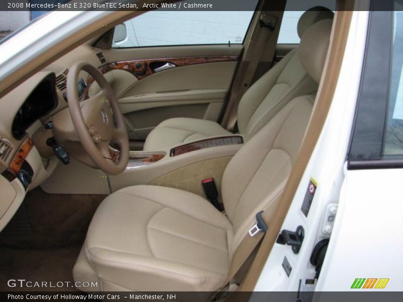 Arctic White / Cashmere 2008 Mercedes-Benz E 320 BlueTEC Sedan