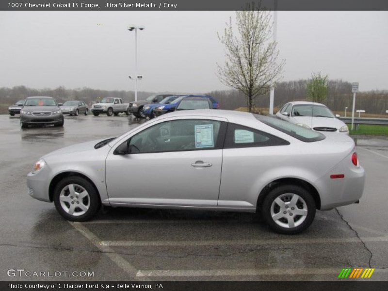Ultra Silver Metallic / Gray 2007 Chevrolet Cobalt LS Coupe
