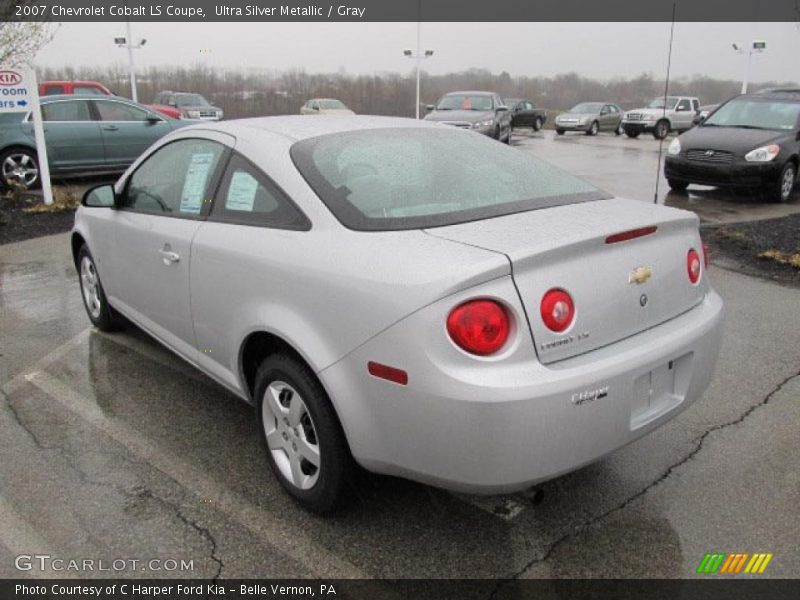 Ultra Silver Metallic / Gray 2007 Chevrolet Cobalt LS Coupe