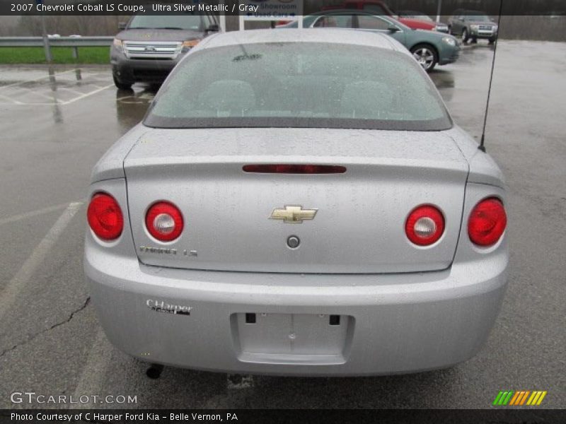 Ultra Silver Metallic / Gray 2007 Chevrolet Cobalt LS Coupe