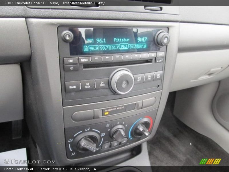 Ultra Silver Metallic / Gray 2007 Chevrolet Cobalt LS Coupe