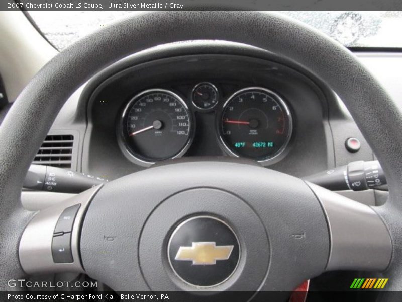 Ultra Silver Metallic / Gray 2007 Chevrolet Cobalt LS Coupe