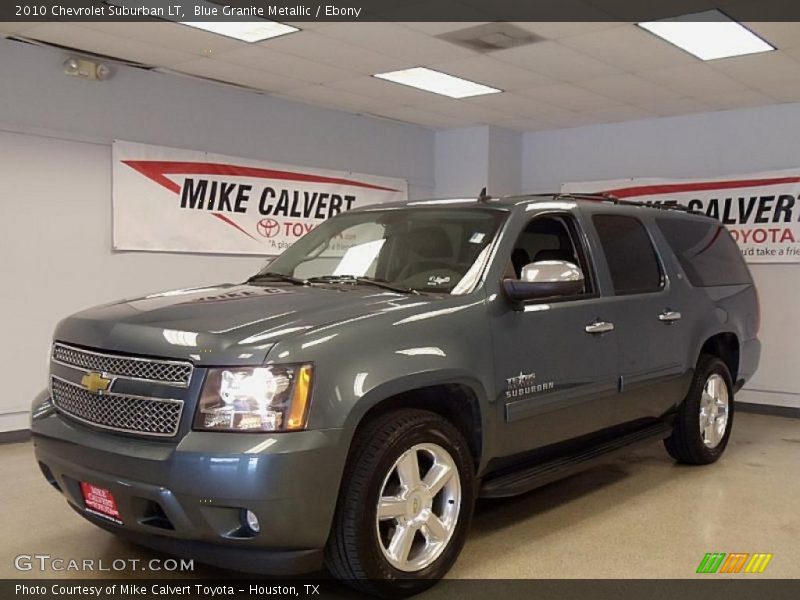 Blue Granite Metallic / Ebony 2010 Chevrolet Suburban LT