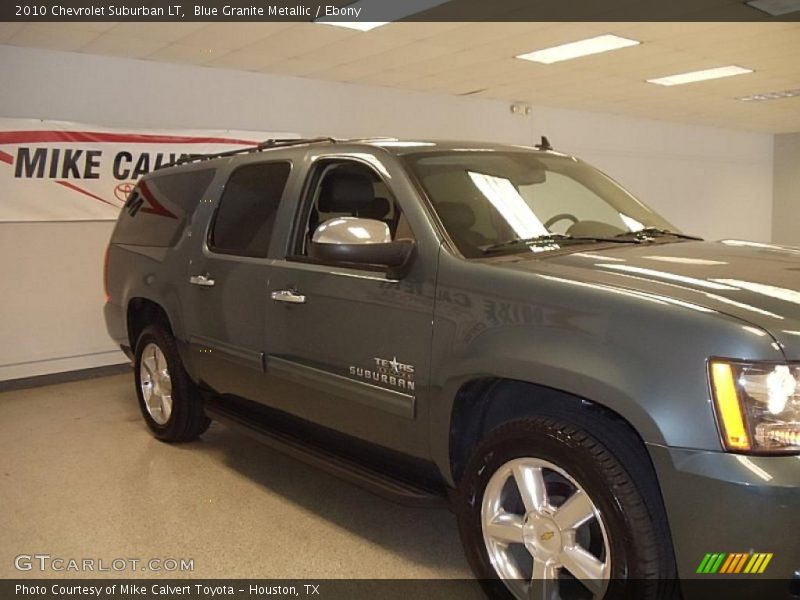 Blue Granite Metallic / Ebony 2010 Chevrolet Suburban LT