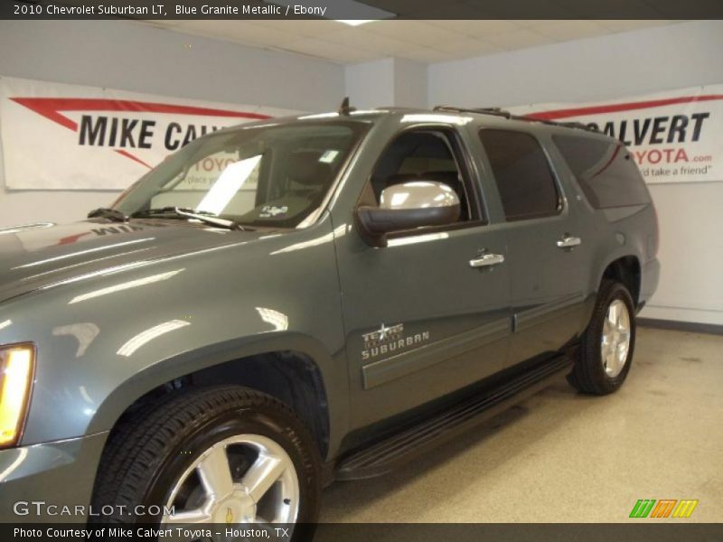 Blue Granite Metallic / Ebony 2010 Chevrolet Suburban LT
