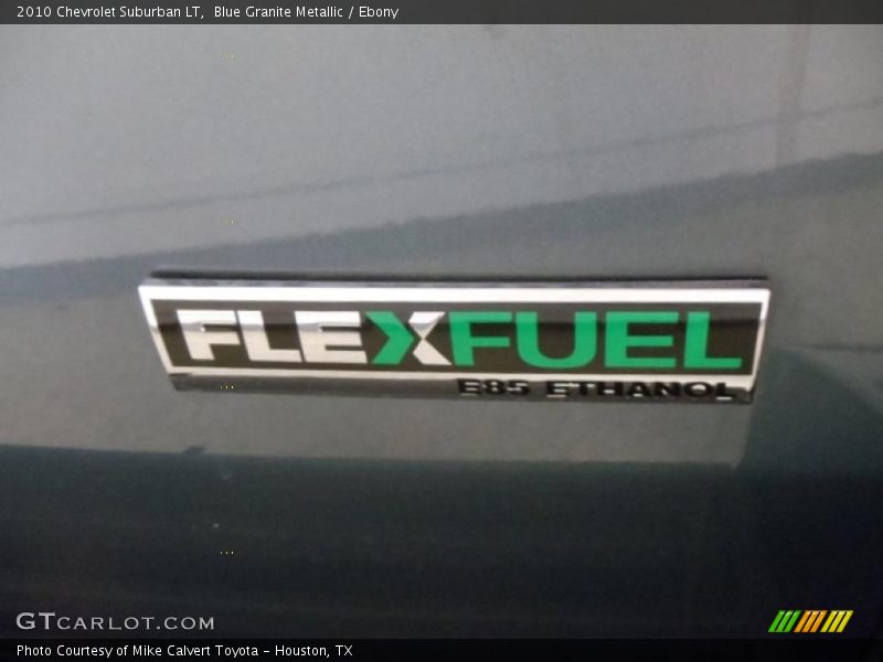 Blue Granite Metallic / Ebony 2010 Chevrolet Suburban LT