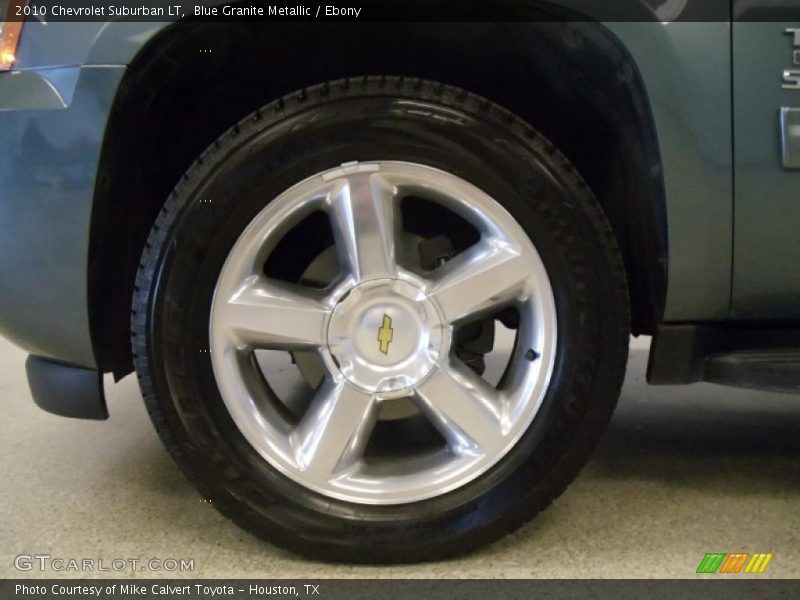 Blue Granite Metallic / Ebony 2010 Chevrolet Suburban LT