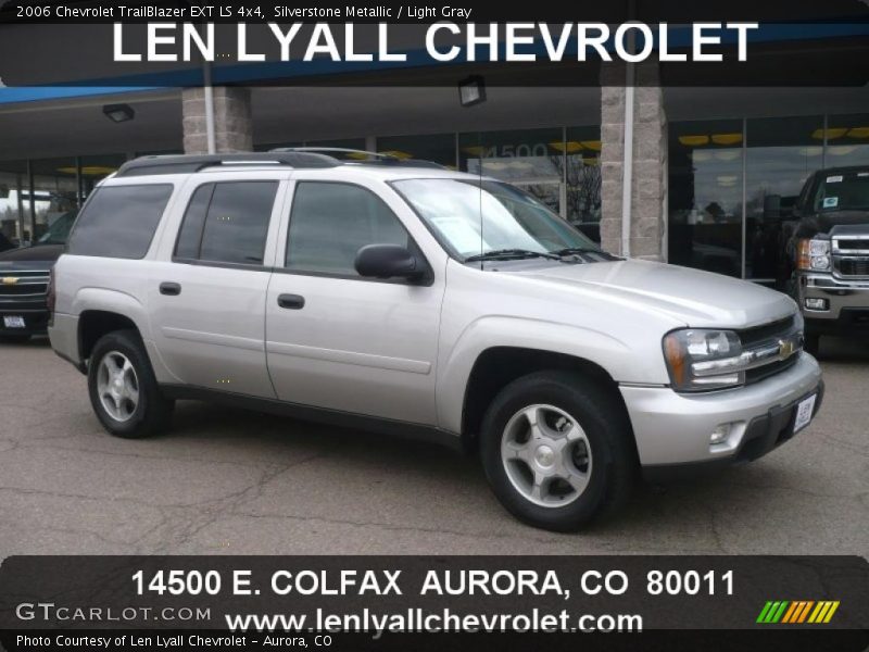 Silverstone Metallic / Light Gray 2006 Chevrolet TrailBlazer EXT LS 4x4