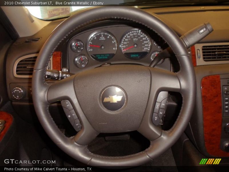 Blue Granite Metallic / Ebony 2010 Chevrolet Suburban LT