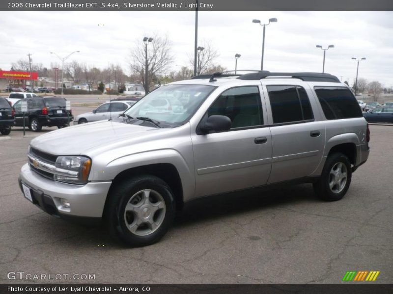 Silverstone Metallic / Light Gray 2006 Chevrolet TrailBlazer EXT LS 4x4