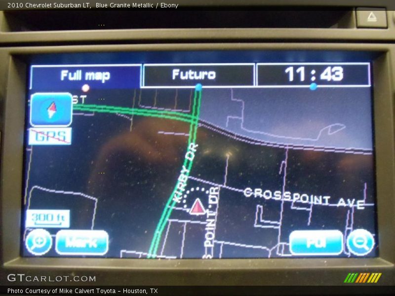 Blue Granite Metallic / Ebony 2010 Chevrolet Suburban LT