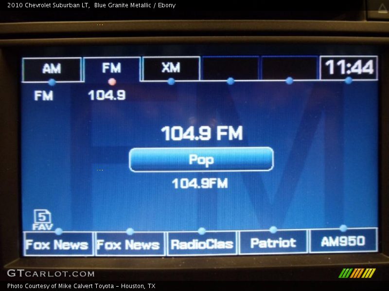 Blue Granite Metallic / Ebony 2010 Chevrolet Suburban LT