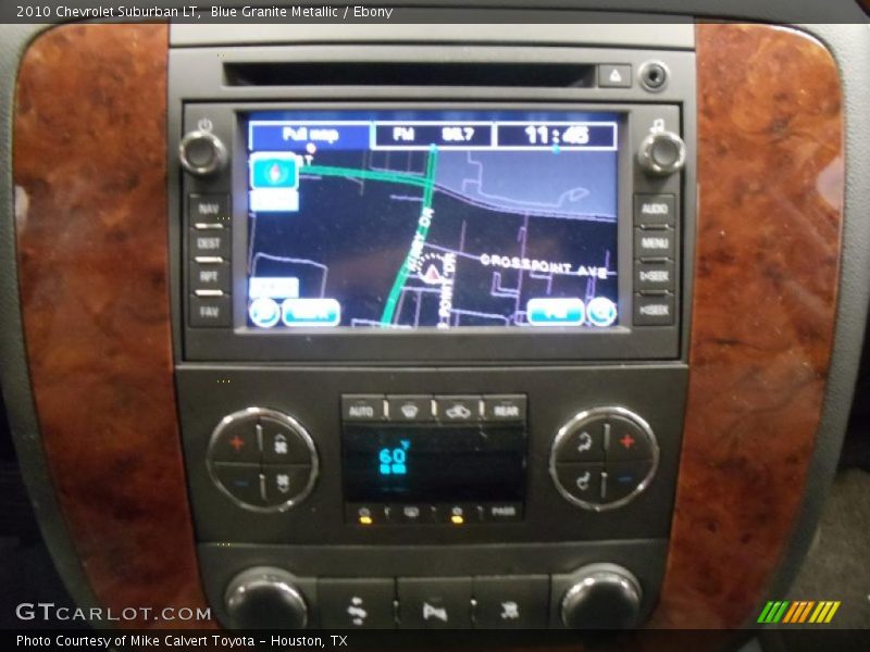 Blue Granite Metallic / Ebony 2010 Chevrolet Suburban LT