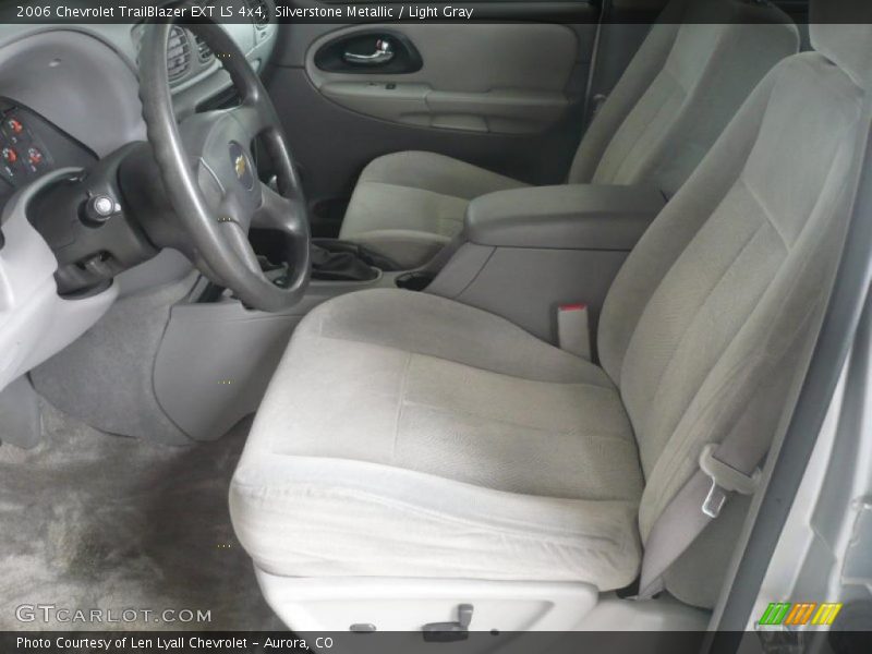 Silverstone Metallic / Light Gray 2006 Chevrolet TrailBlazer EXT LS 4x4
