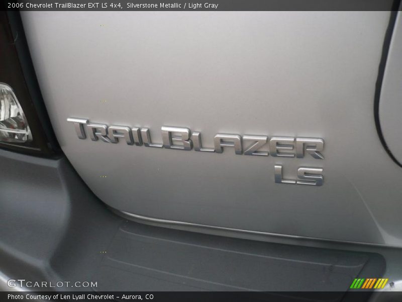 Silverstone Metallic / Light Gray 2006 Chevrolet TrailBlazer EXT LS 4x4