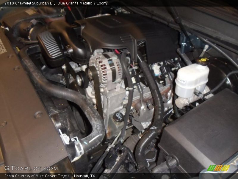 Blue Granite Metallic / Ebony 2010 Chevrolet Suburban LT