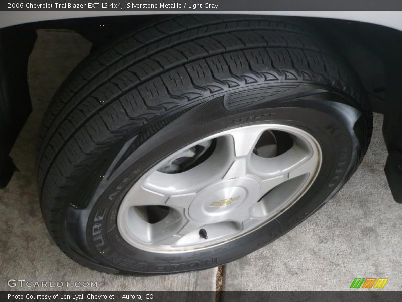 Silverstone Metallic / Light Gray 2006 Chevrolet TrailBlazer EXT LS 4x4