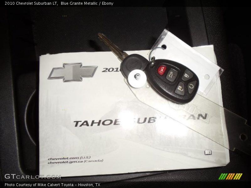 Blue Granite Metallic / Ebony 2010 Chevrolet Suburban LT