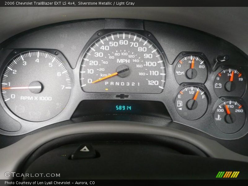 Silverstone Metallic / Light Gray 2006 Chevrolet TrailBlazer EXT LS 4x4