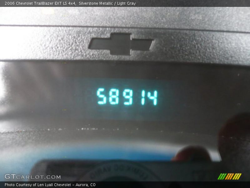 Silverstone Metallic / Light Gray 2006 Chevrolet TrailBlazer EXT LS 4x4