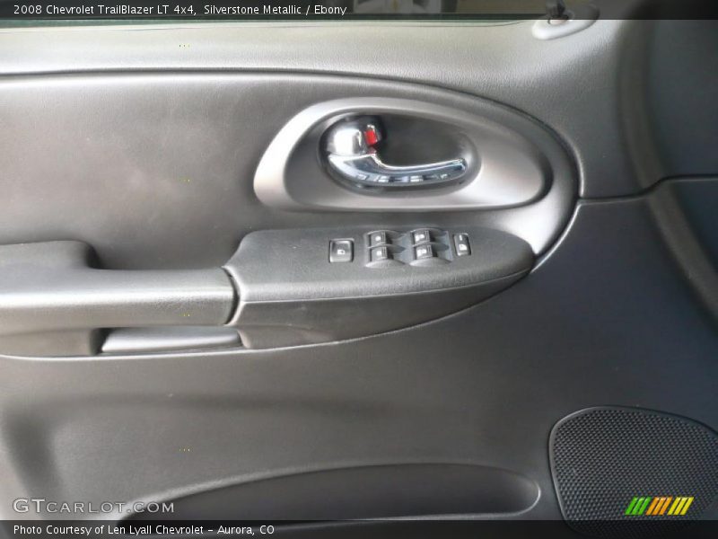 Silverstone Metallic / Ebony 2008 Chevrolet TrailBlazer LT 4x4