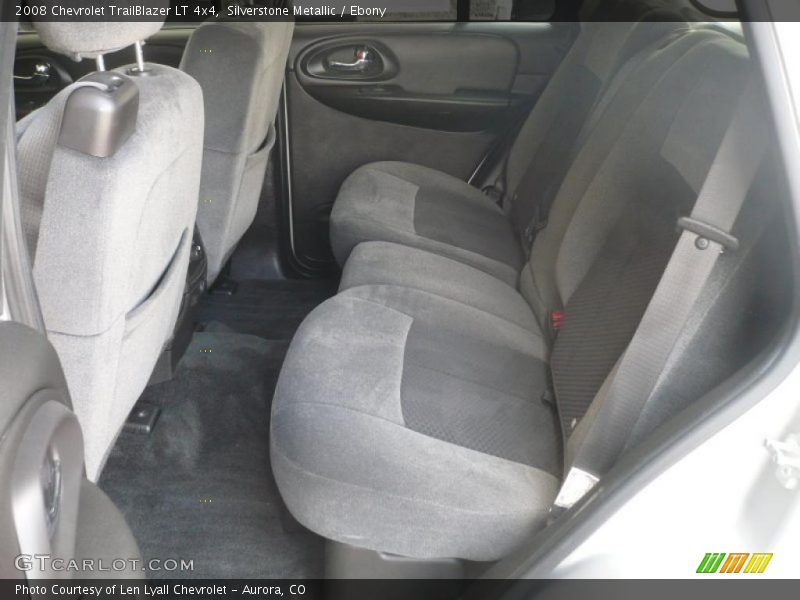 Silverstone Metallic / Ebony 2008 Chevrolet TrailBlazer LT 4x4