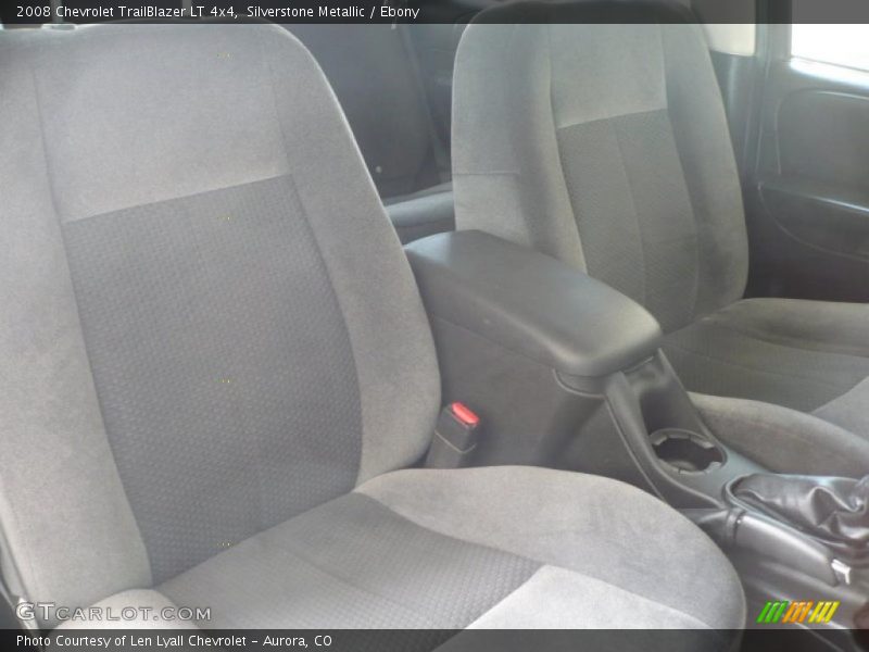 Silverstone Metallic / Ebony 2008 Chevrolet TrailBlazer LT 4x4