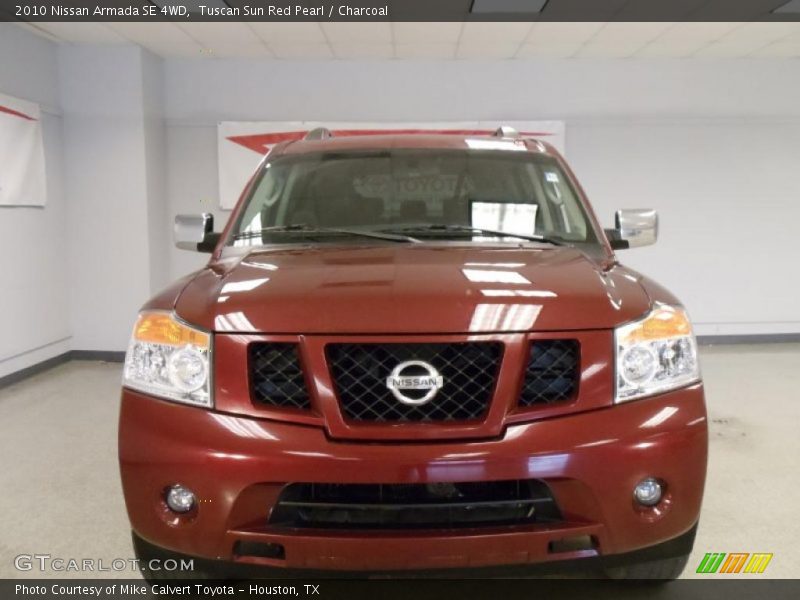 Tuscan Sun Red Pearl / Charcoal 2010 Nissan Armada SE 4WD