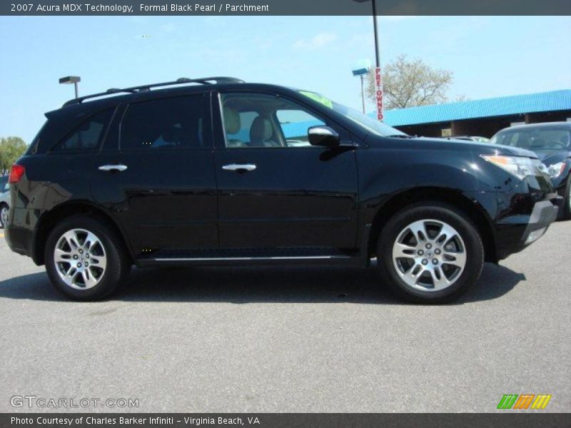 Formal Black Pearl / Parchment 2007 Acura MDX Technology