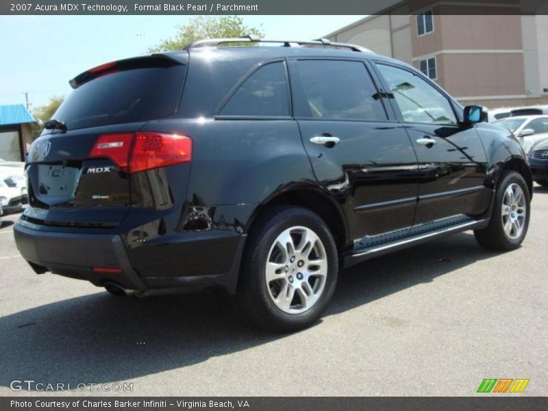Formal Black Pearl / Parchment 2007 Acura MDX Technology