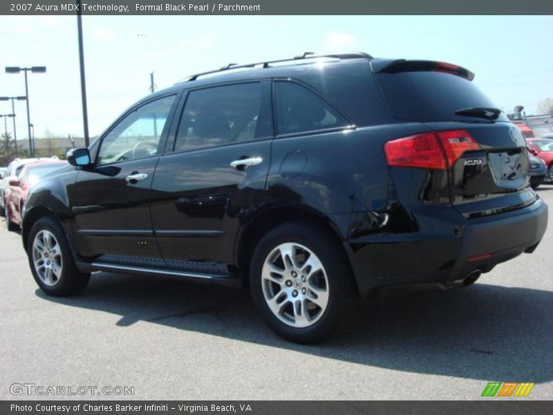 Formal Black Pearl / Parchment 2007 Acura MDX Technology