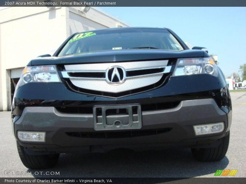 Formal Black Pearl / Parchment 2007 Acura MDX Technology