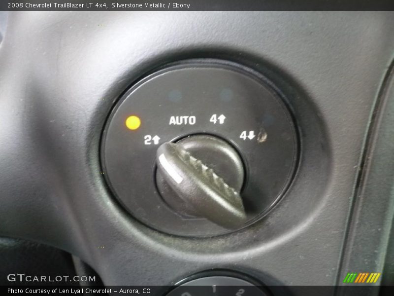 Silverstone Metallic / Ebony 2008 Chevrolet TrailBlazer LT 4x4