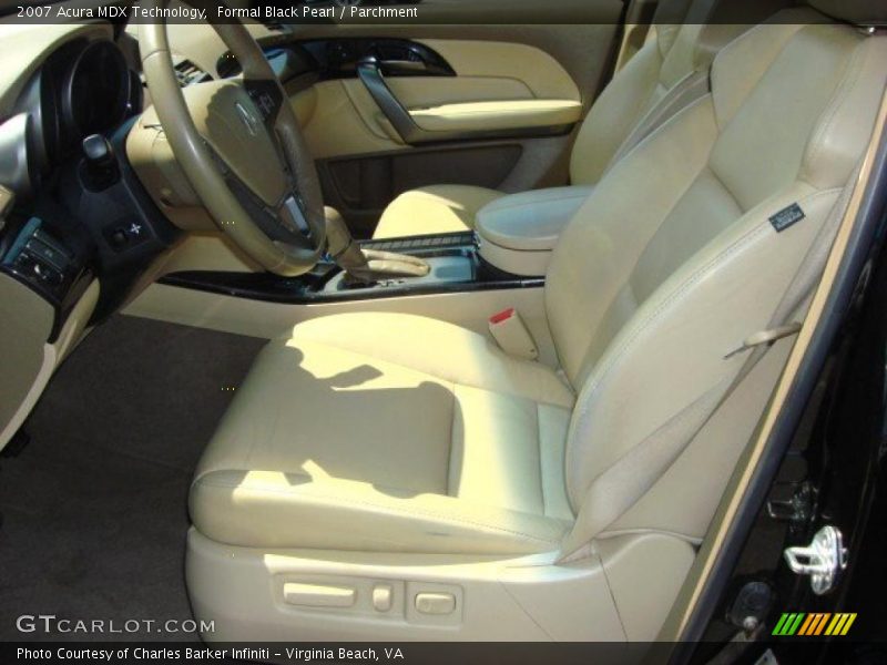 Formal Black Pearl / Parchment 2007 Acura MDX Technology