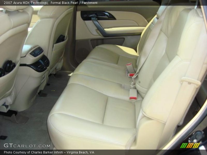 Formal Black Pearl / Parchment 2007 Acura MDX Technology