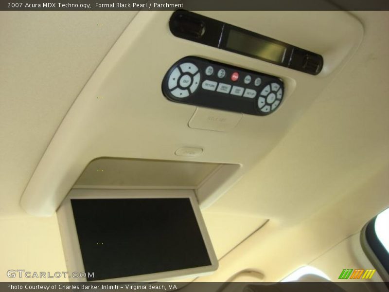 Formal Black Pearl / Parchment 2007 Acura MDX Technology