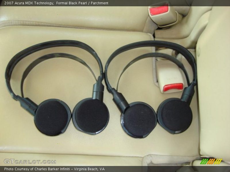 Formal Black Pearl / Parchment 2007 Acura MDX Technology